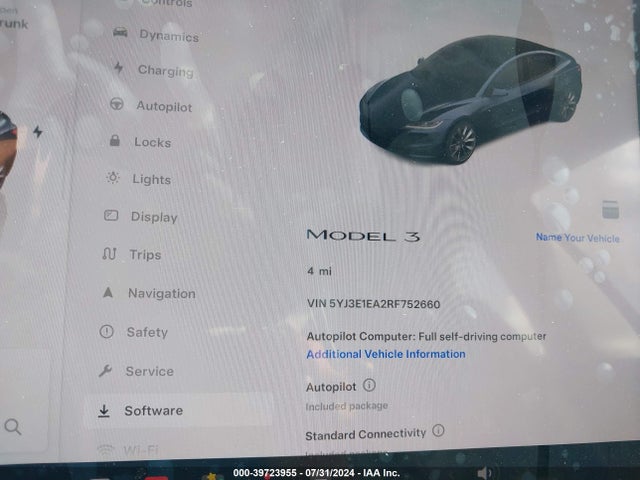 2024 TESLA MODEL 3 5YJ3E1EA2RF752660 Photo 6