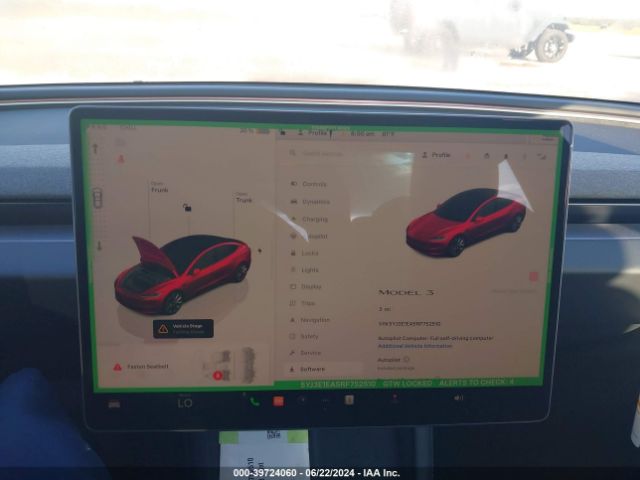 5YJ3E1EA5RF752510 Tesla Model 3 Rear-wheel Drive