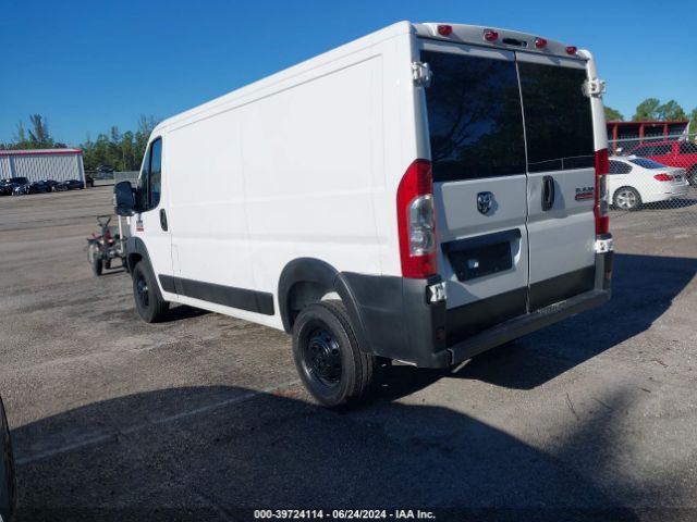 3C6TRVAG8KE520007 RAM Promaster 1500 Low Roof 136 Wb