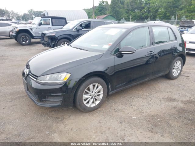 3VW217AUXFM040458 Volkswagen Golf Tsi S 4-door