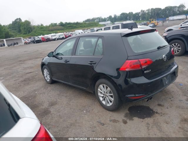3VW217AUXFM040458 Volkswagen Golf Tsi S 4-door