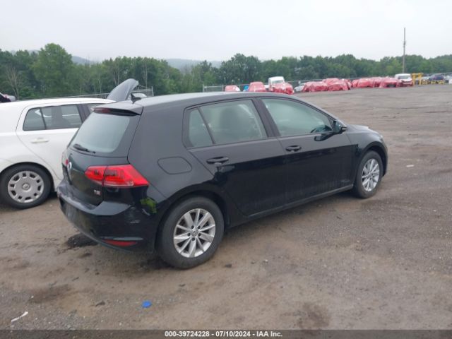 3VW217AUXFM040458 Volkswagen Golf Tsi S 4-door