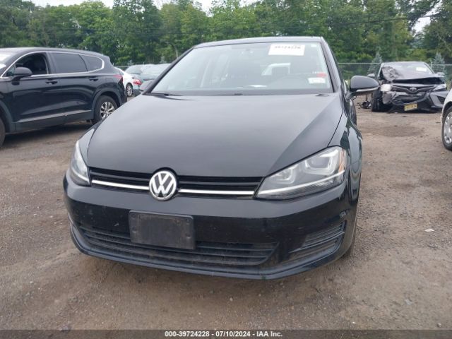 3VW217AUXFM040458 Volkswagen Golf Tsi S 4-door