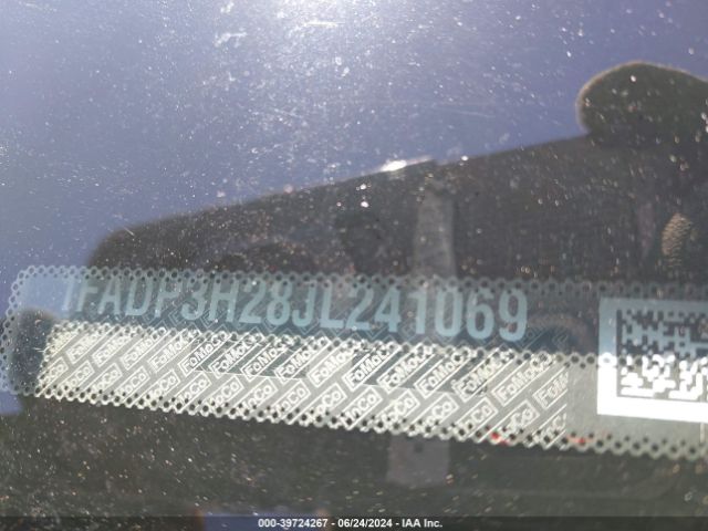1FADP3H28JL241069 Ford FOCUS SEL