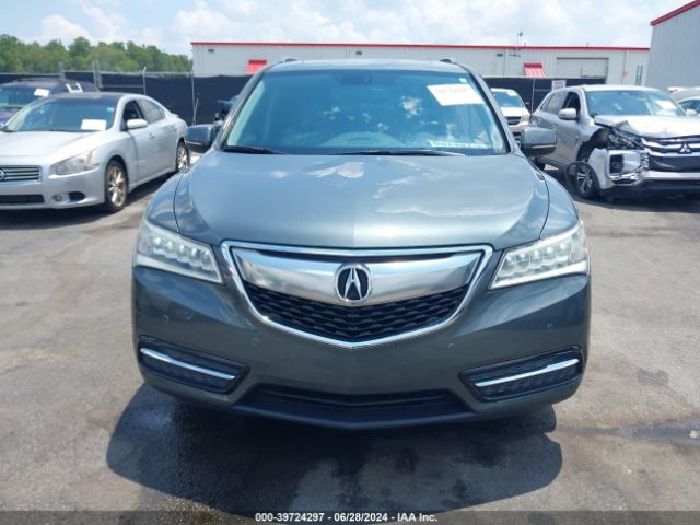 5FRYD3H80FB005324 Acura Mdx Advance Pkg W/entertainment Pkg