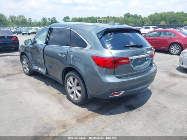 5FRYD3H80FB005324 Acura Mdx Advance Pkg W/entertainment Pkg