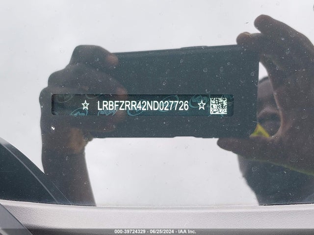 LRBFZRR42ND027726 Buick Envision Fwd Avenir