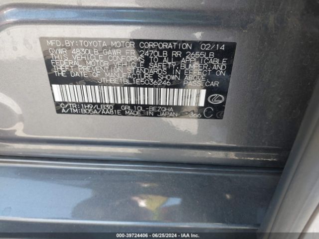 JTHBE1BL1E5036246 Lexus GS 350