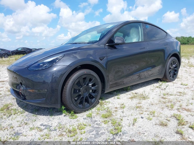 2024 TESLA MODEL Y 7SAYGDEE5RA281690 Photo 1
