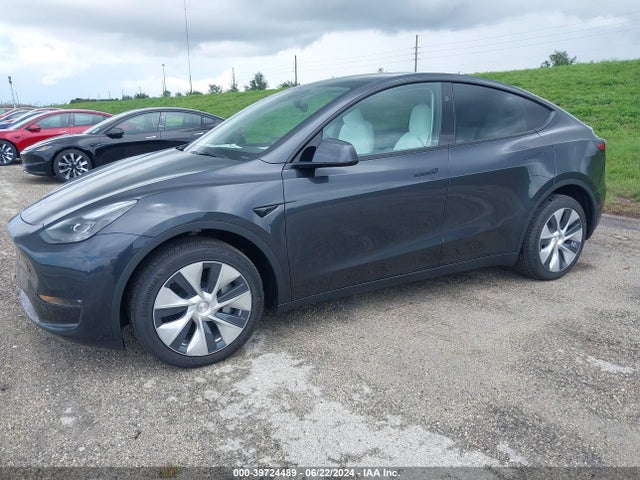 2024 TESLA MODEL Y 7SAYGDEE7RF027398 Photo 1