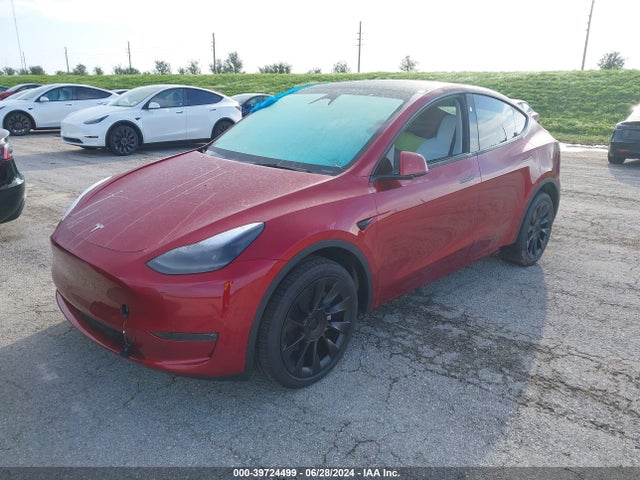 2024 TESLA MODEL Y 7SAYGDEE9RA259644 Photo 1