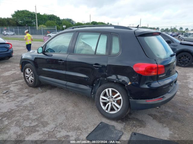 WVGAV7AX7GW603945 Volkswagen TIGUAN S