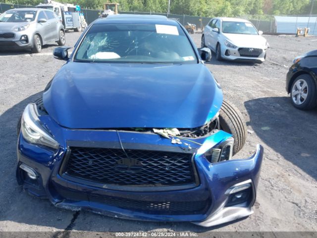 JN1FV7AR0KM830381 Infiniti Q50 3.0t Red Sport 400