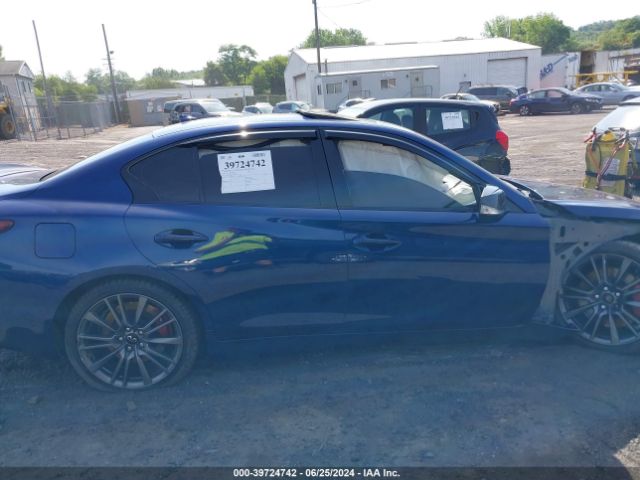 JN1FV7AR0KM830381 Infiniti Q50 3.0t Red Sport 400