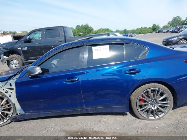 JN1FV7AR0KM830381 Infiniti Q50 3.0t Red Sport 400