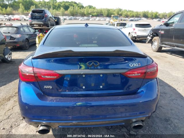 JN1FV7AR0KM830381 Infiniti Q50 3.0t Red Sport 400