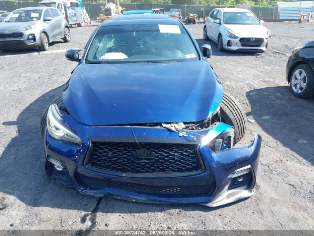 JN1FV7AR0KM830381 Infiniti Q50 3.0t Red Sport 400