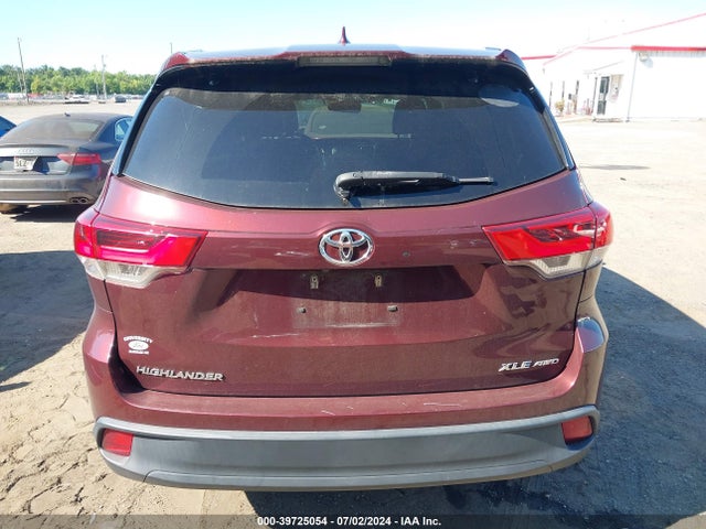 Toyota Highlander Xle 2017 5TDJZRFH1HS404610 Image 16