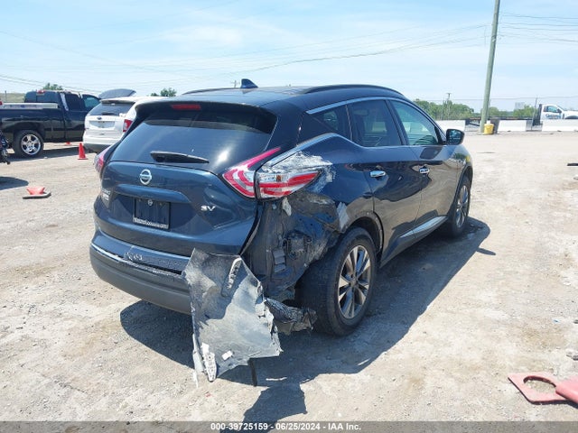 Nissan MURANO SV 2018 5N1AZ2MG9JN110347 Image 4