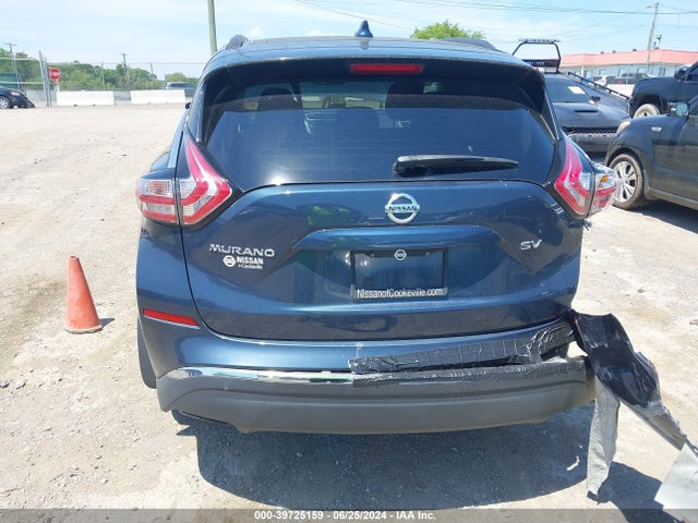 Nissan MURANO SV 2018 5N1AZ2MG9JN110347 Image 6