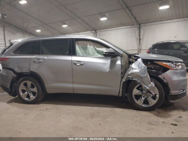 5TDDKRFH1GS332436 Toyota Highlander Limited V6