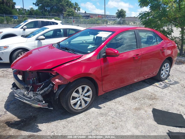 Toyota COROLLA LE 2016 2T1BURHE4GC567197 Image 2