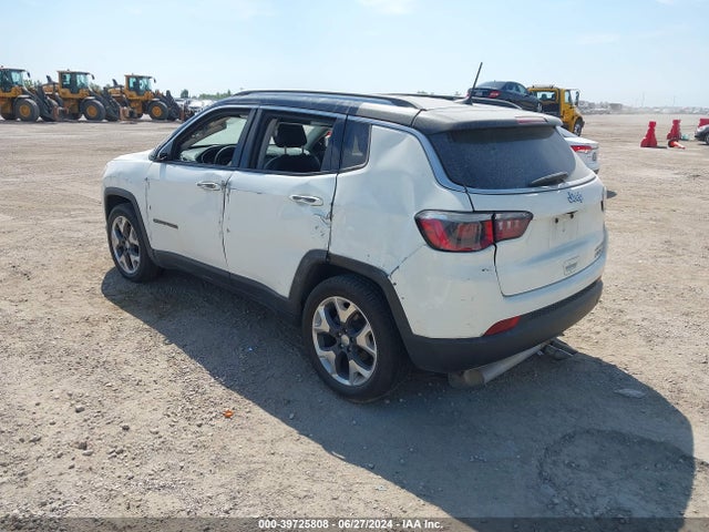 3C4NJCCB7KT769246 Jeep Compass Limited Fwd