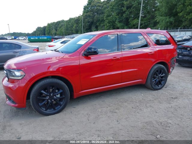 1C4RDHAG0JC443223 Dodge Durango Sxt Rwd