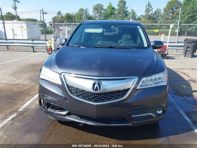 5FRYD4H68EB034721 Acura Mdx Technology Pkg W/entertainment Pkg