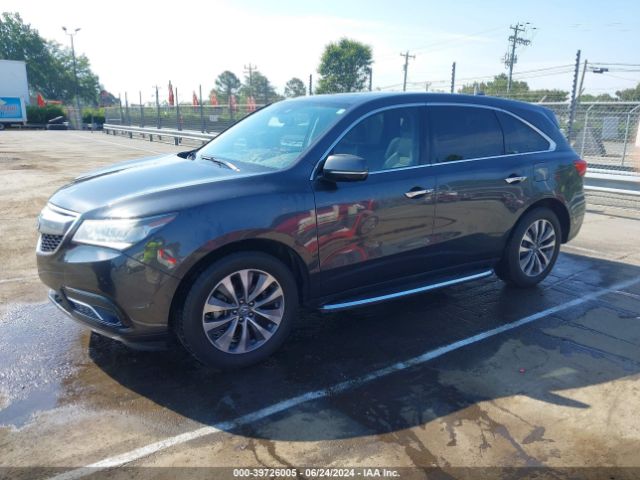5FRYD4H68EB034721 Acura Mdx Technology Pkg W/entertainment Pkg