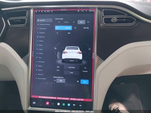 5YJXCBE23HF055745 Tesla Model X 100d/75d/90d