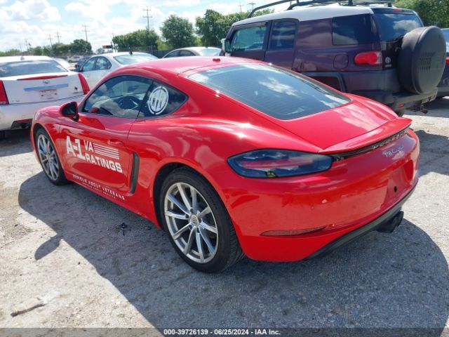 WP0AA2A82JK260858 Porsche 718 Cayman