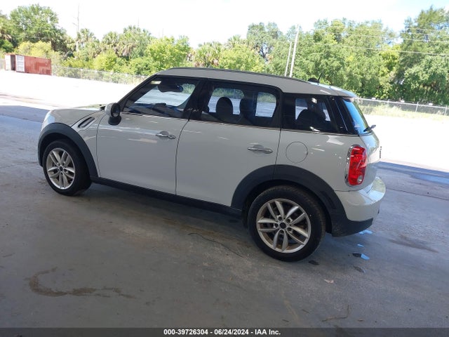 2012 MINI COOPER COUNTRYMAN WMWZB3C5XCWM03332 Photo 2