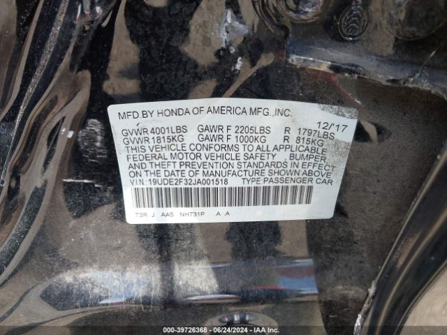 19UDE2F32JA001518 Acura Ilx Acurawatch Plus Package