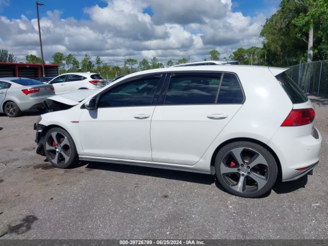 3VW5T7AU6FM065025 Volkswagen Golf Gti 2.0t Se 4-door
