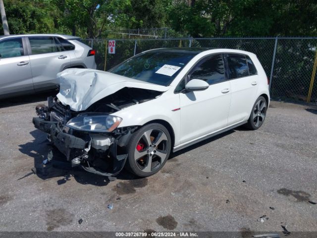 3VW5T7AU6FM065025 Volkswagen Golf Gti 2.0t Se 4-door