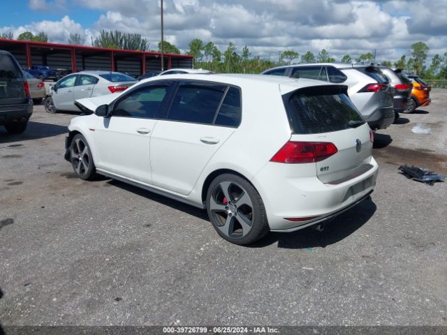 3VW5T7AU6FM065025 Volkswagen Golf Gti 2.0t Se 4-door