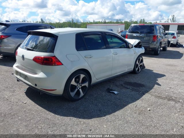 3VW5T7AU6FM065025 Volkswagen Golf Gti 2.0t Se 4-door
