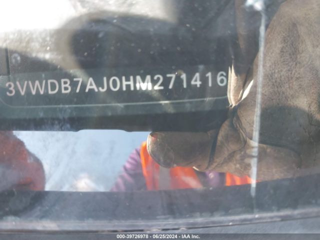 3VWDB7AJ0HM271416 Volkswagen Jetta 1.4t Se