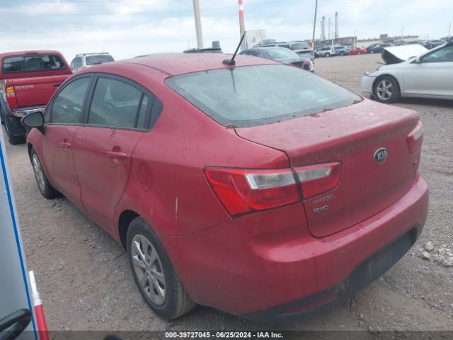 KNADM4A35E6323922 KIA RIO LX