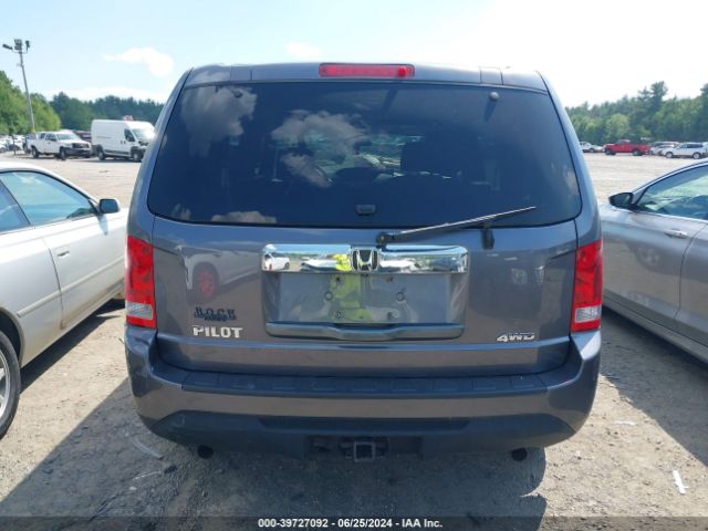 5FNYF4H29FB013242 Honda PILOT LX