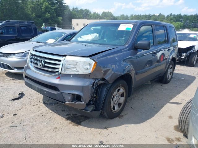 5FNYF4H29FB013242 Honda PILOT LX