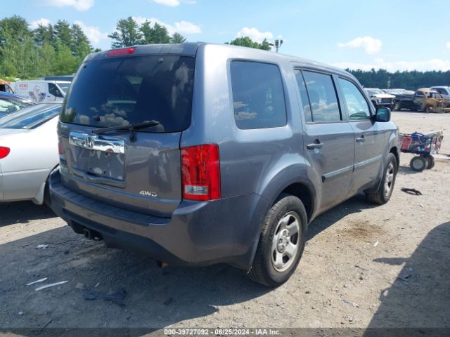5FNYF4H29FB013242 Honda PILOT LX