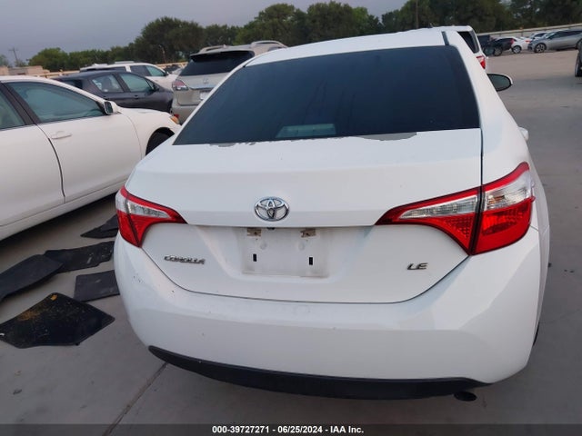 Toyota COROLLA LE 2016 5YFBURHE3GP389833 Image 16