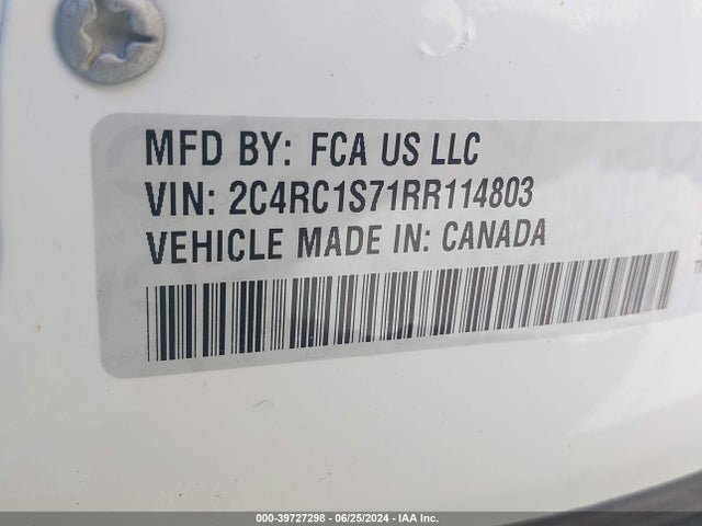 Chrysler Pacifica Hybrid Select 2024 2C4RC1S71RR114803 Image 9