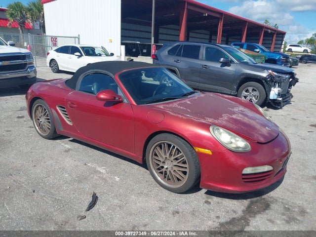 2009 PORSCHE BOXSTER WP0CA29819U710917