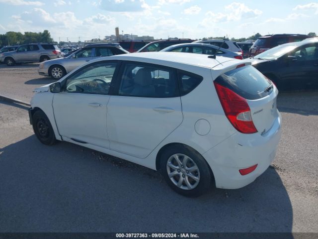 KMHCT5AE4EU166240 Hyundai ACCENT GS