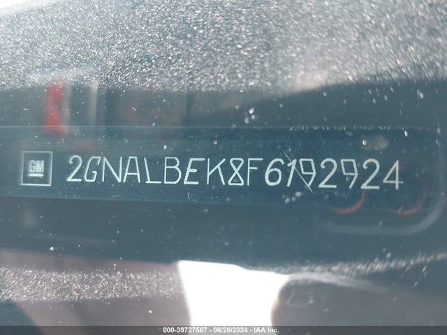 Chevrolet EQUINOX 1LT 2015 2GNALBEK8F6192924 Image 9