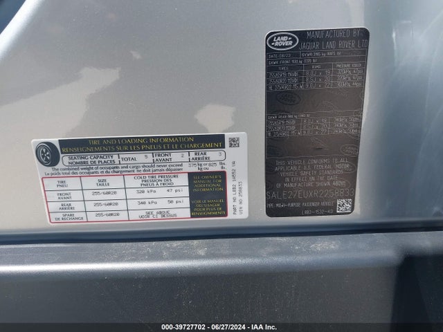 SALE27EUXR2258833 Land Rover Defender 110 P400 X-dynamic Se