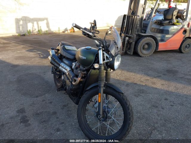 2022 TRIUMPH MOTORCYCLE STREET SCRAMBLER SMTD44G79NTAV6304